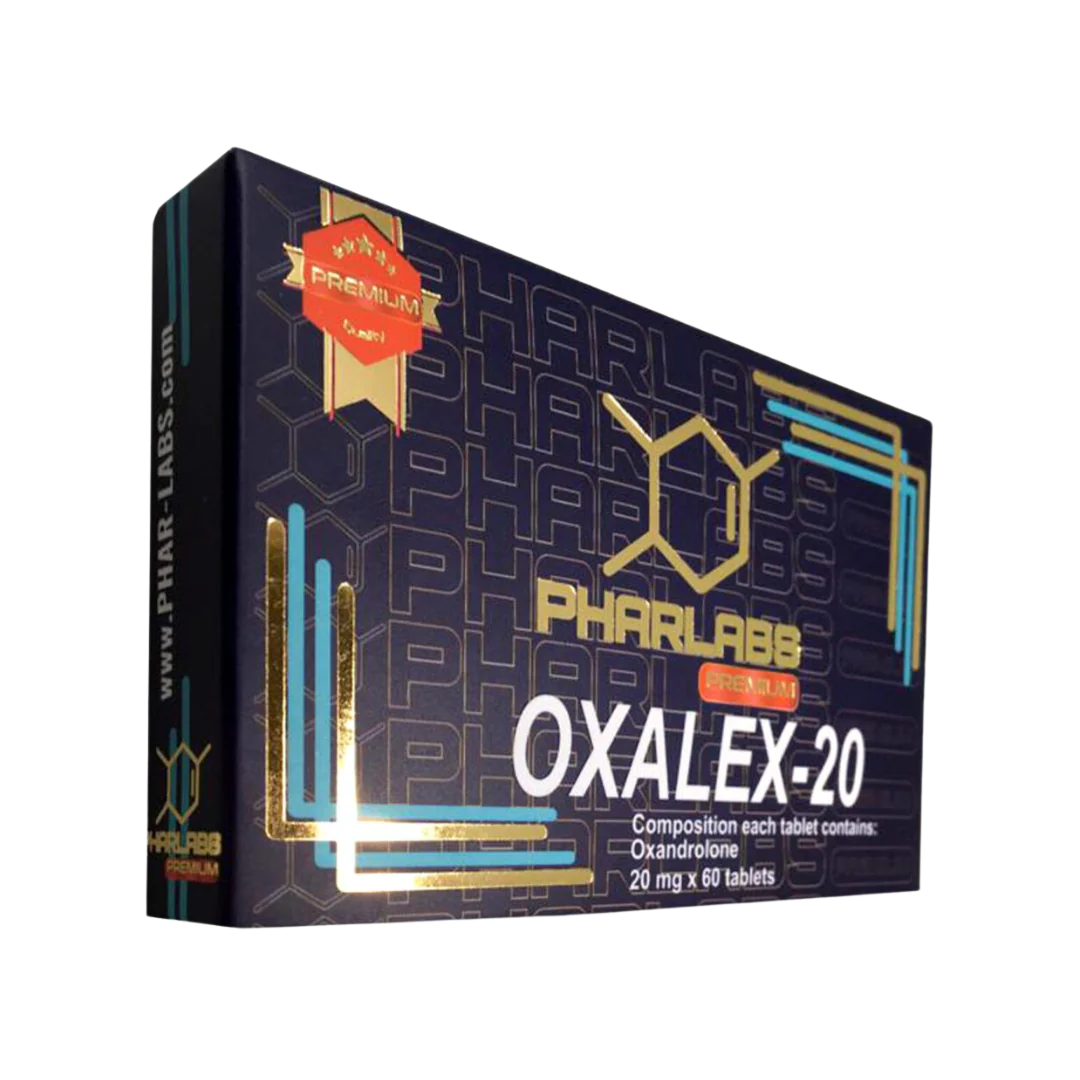 Oxalex‑20 Phar Labs Premium Oxandrolona 20 mg 60 tabletas esteroide oral definición masa magra hombres mujeres MamadosMexico.com