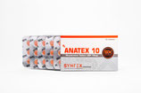 Frasco de Anatex 10 Syntex Labs 10 mg con 70 comprimidos de oxandrolona original, ideal para definición muscular y ciclos femeninos seguros.