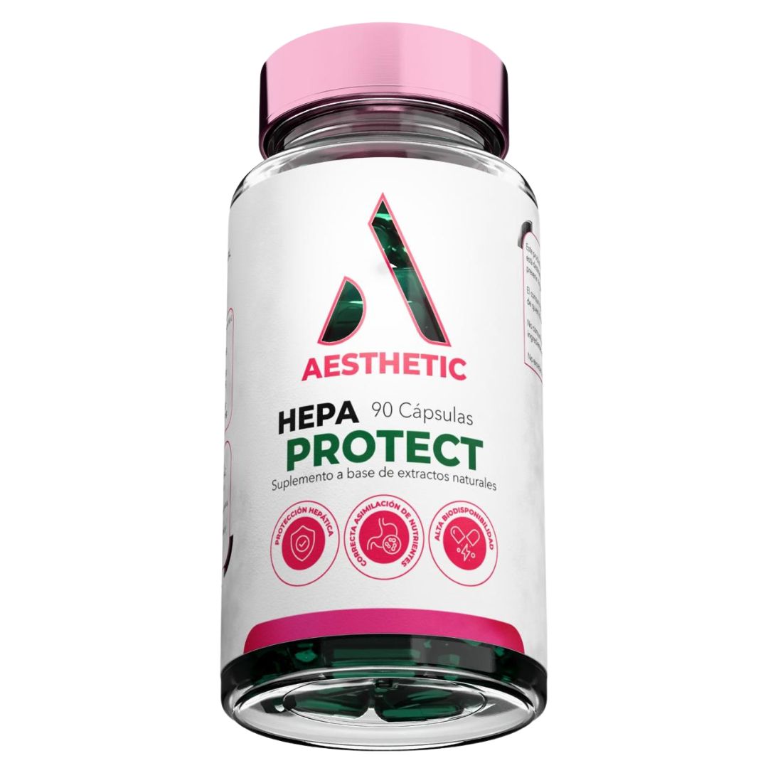 Protector hepático para culturismo y PCT con cardo mariano NAC y glutatión