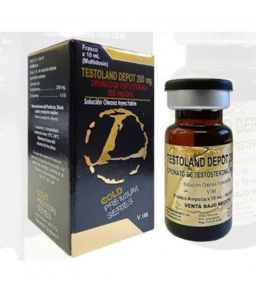 Testoland Depot 200 mg Landerlan – testosterona cipionato para volumen, fuerza y rendimiento físico