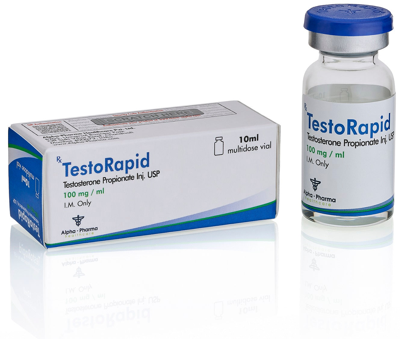 TESTORAPID ALPHA PHARMA TESTOSTERONA PROPIONATO