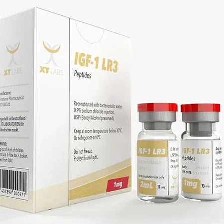 IGF-1 LR3 XT Labs para crecimiento muscular limpio, regeneración rápida y fuerza avanzada. Compra original con envío nacional en MamadosMéxico.com