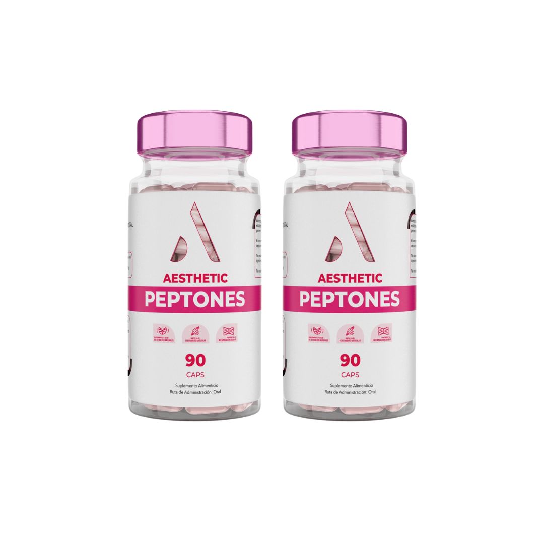 2 Aesthetic Peptones - Peptonas En Capsulas