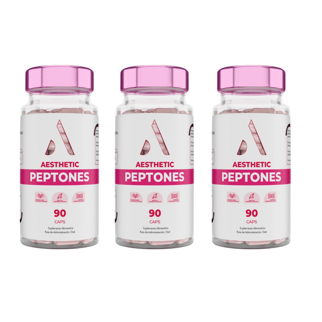 3 Aesthetic Peptones - Peptonas Para Gluteos