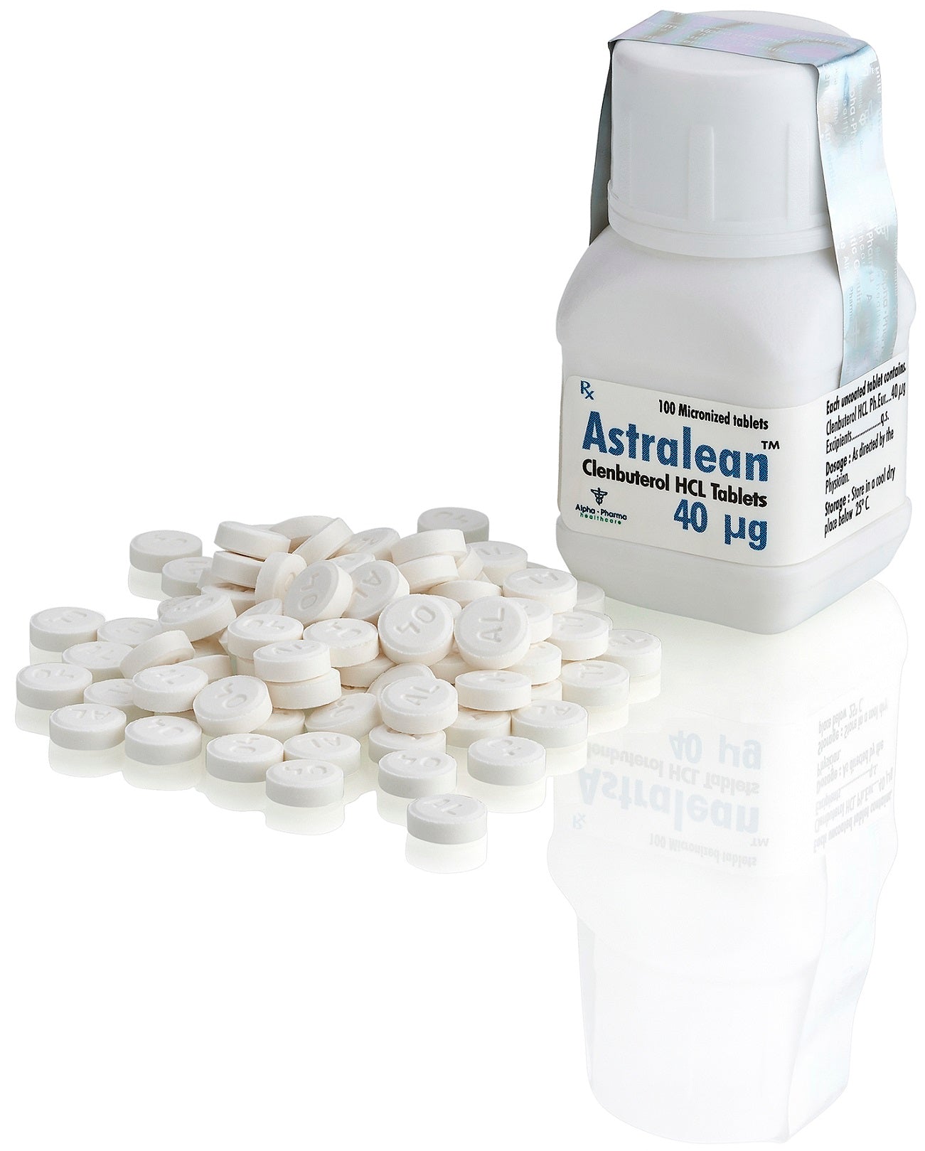 Clembuterol Alpha Pharma 40 mcgr