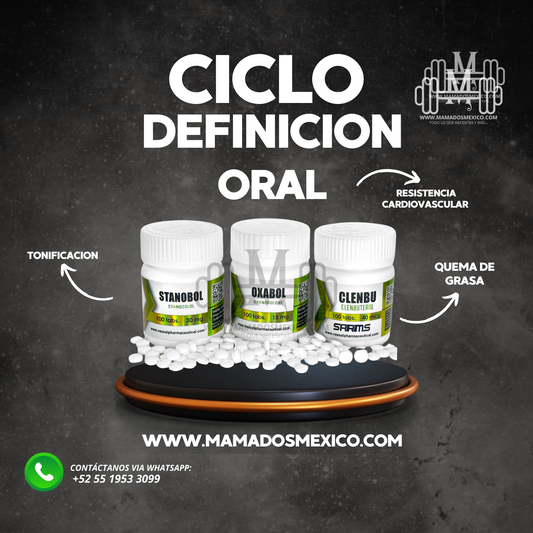 CICLO DEFINICION WINSTROL OXANDROLONA CLENBUTEROL