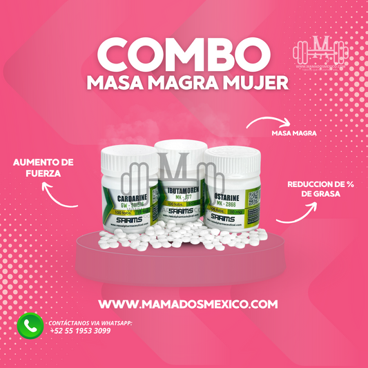 SARMS MUJER MASA MUSCULAR MAGRA