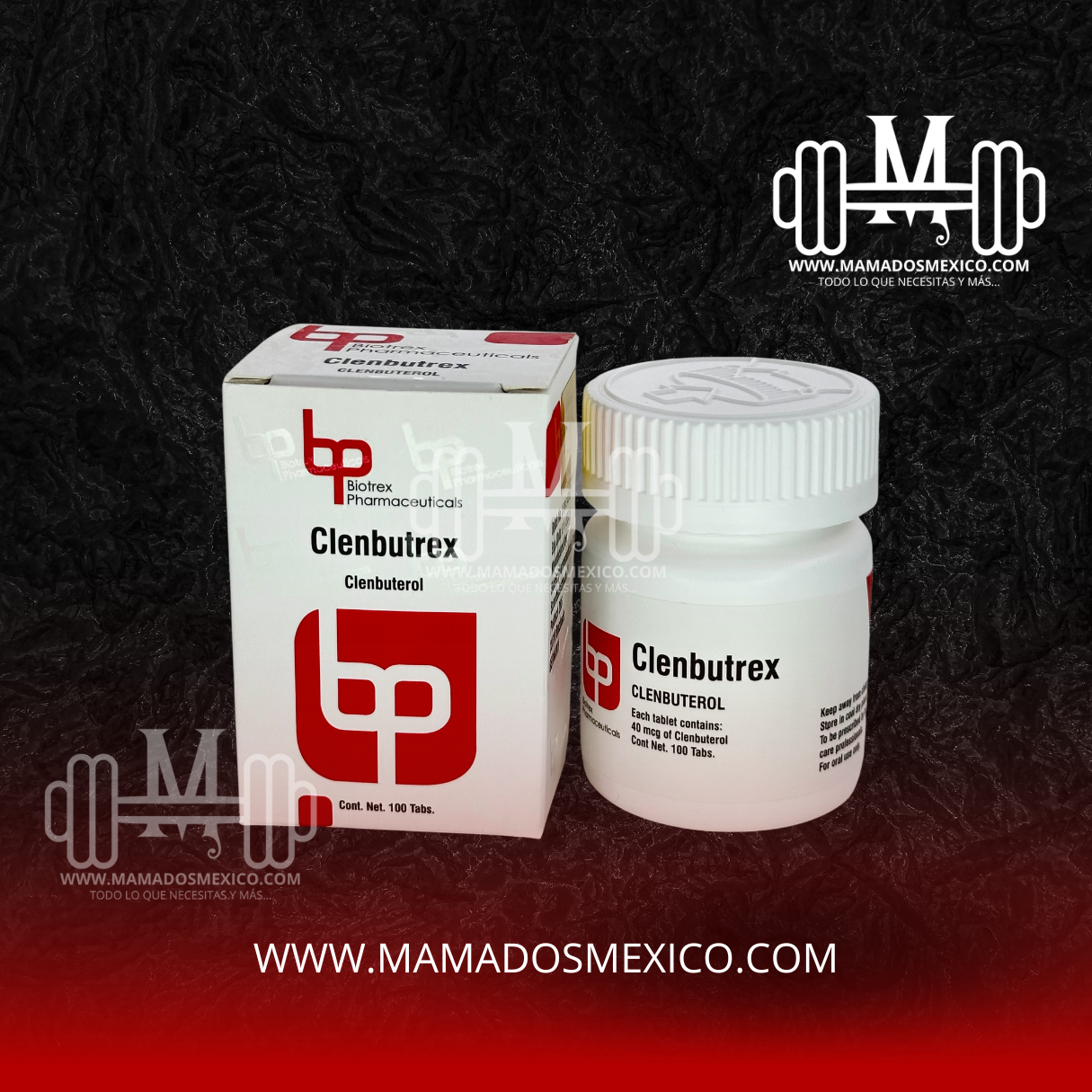 CLENBUTEROL BIOTREX PHARMACEUTICAL CLENBUTREX