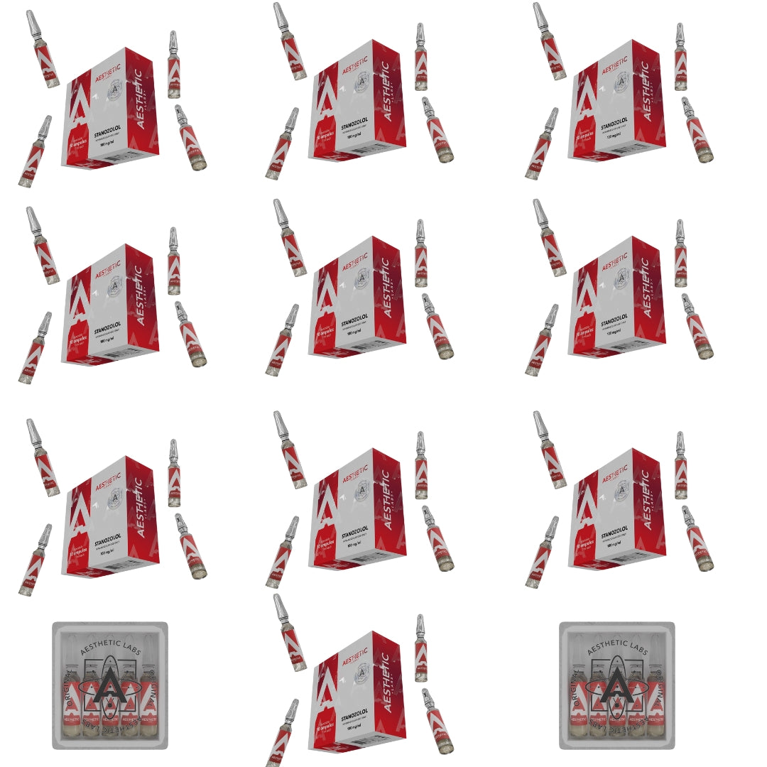 Paquete Mayoreo x10 – Winstrol Aceite Aesthetic Labs ( 25% OFF )