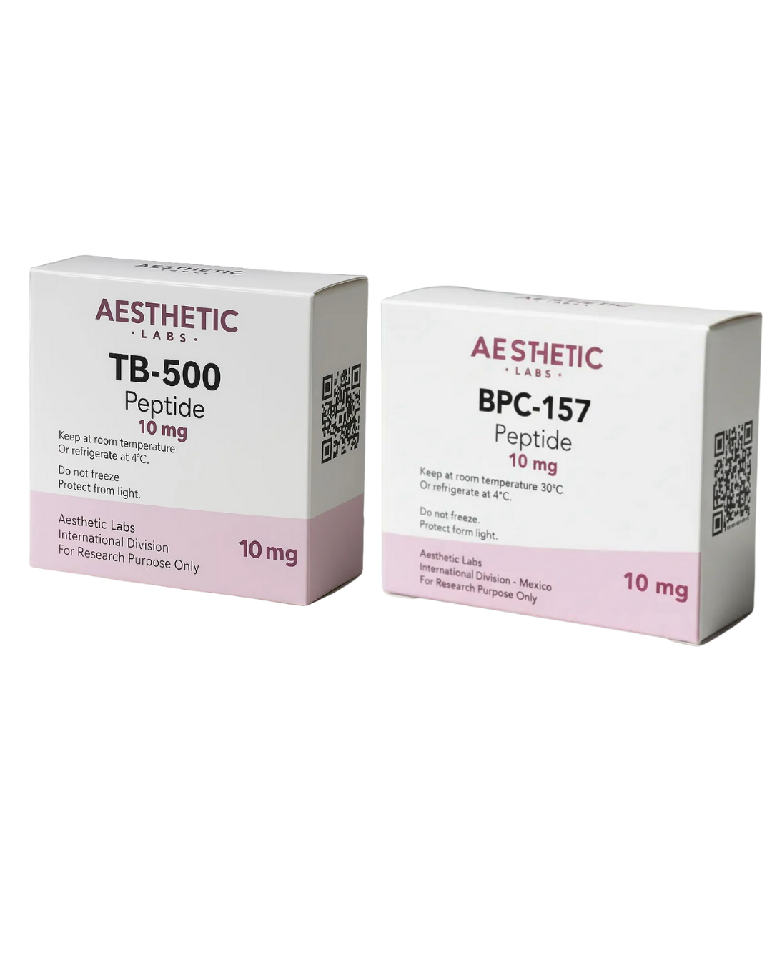 PEPTIDOS ORIGINALES TB-500 Y BPC-157 WOLVERINE STACK MEXICO AESTHETIC LABS