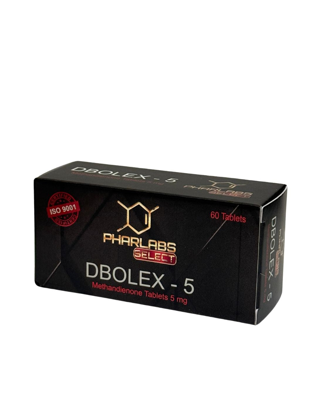 Dbolex-5 Phar Labs Select Dianabol 5 mg 60 tabletas esteroide oral volumen masa muscular