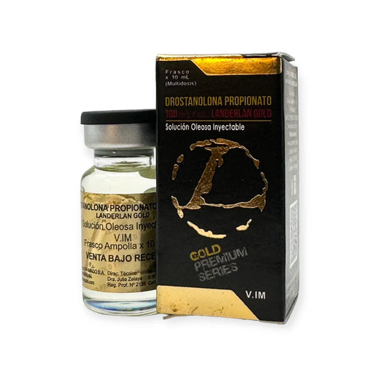 Masteron Landerlan 100 mg para rayado muscular, definición extrema y look seco en ciclos avanzados de corte.