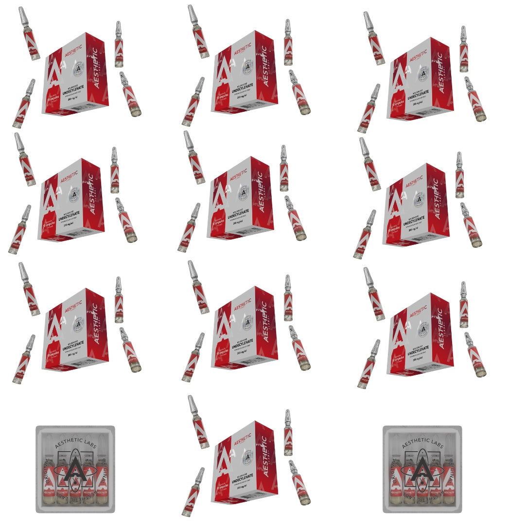 Boldenona 300 mg Aesthetic Labs paquete mayoreo x10 para distribuidores y gimnasios, producto premium de masa magra con alta demanda en México