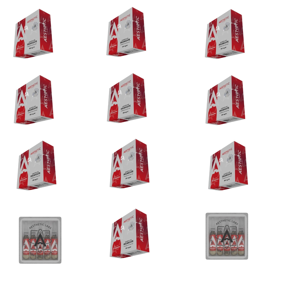 Paquete Mayoreo x10 – Nandrolona Decanoate 300 mg Aesthetic Labs