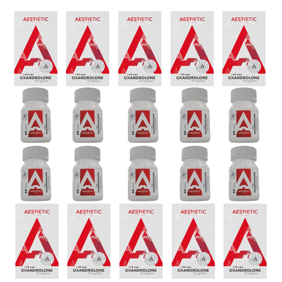 Paquete Mayoreo x10 – Oxandrolona Aesthetic Labs
