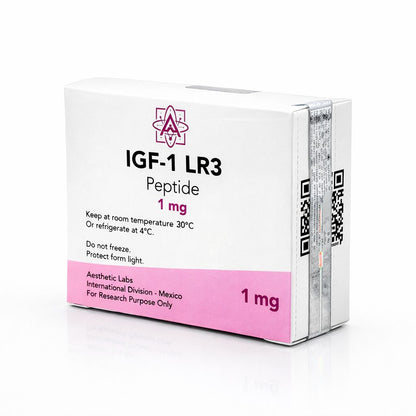 IGF-1 LR3 Aesthetic Labs 99% de pureza compra no México peptídeo para crescimento muscular e hipertrofia avançada