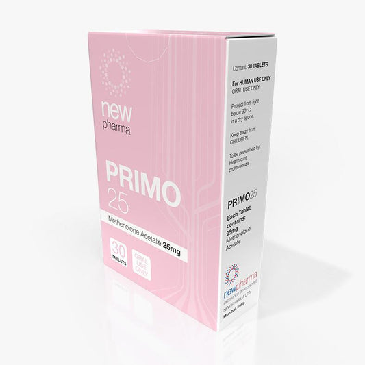 Primobolan Oral 25 mg New Pharma México – definición muscular.