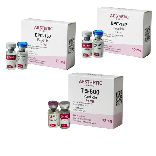 Stack BPC-157 + TB-500 Aesthetic Labs para movilidad extrema y rendimiento gym – MamadosMexico