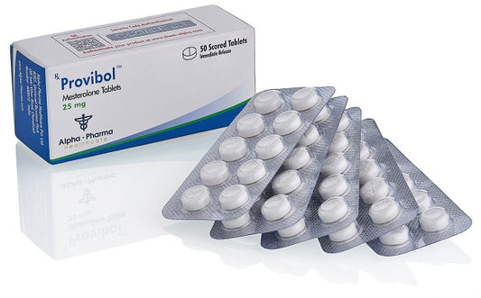 Provibol Alpha Pharma Proviron oral 25 mg aumento de testosterona libre