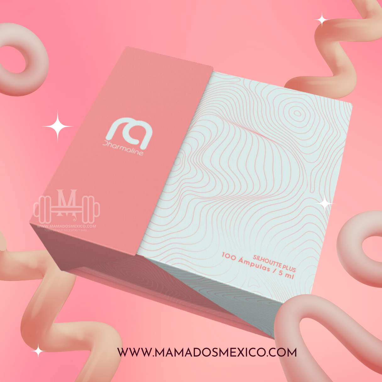 Caja Silhouette Plus Dharmaline 100 Ampulas / 5 ML Reductiva