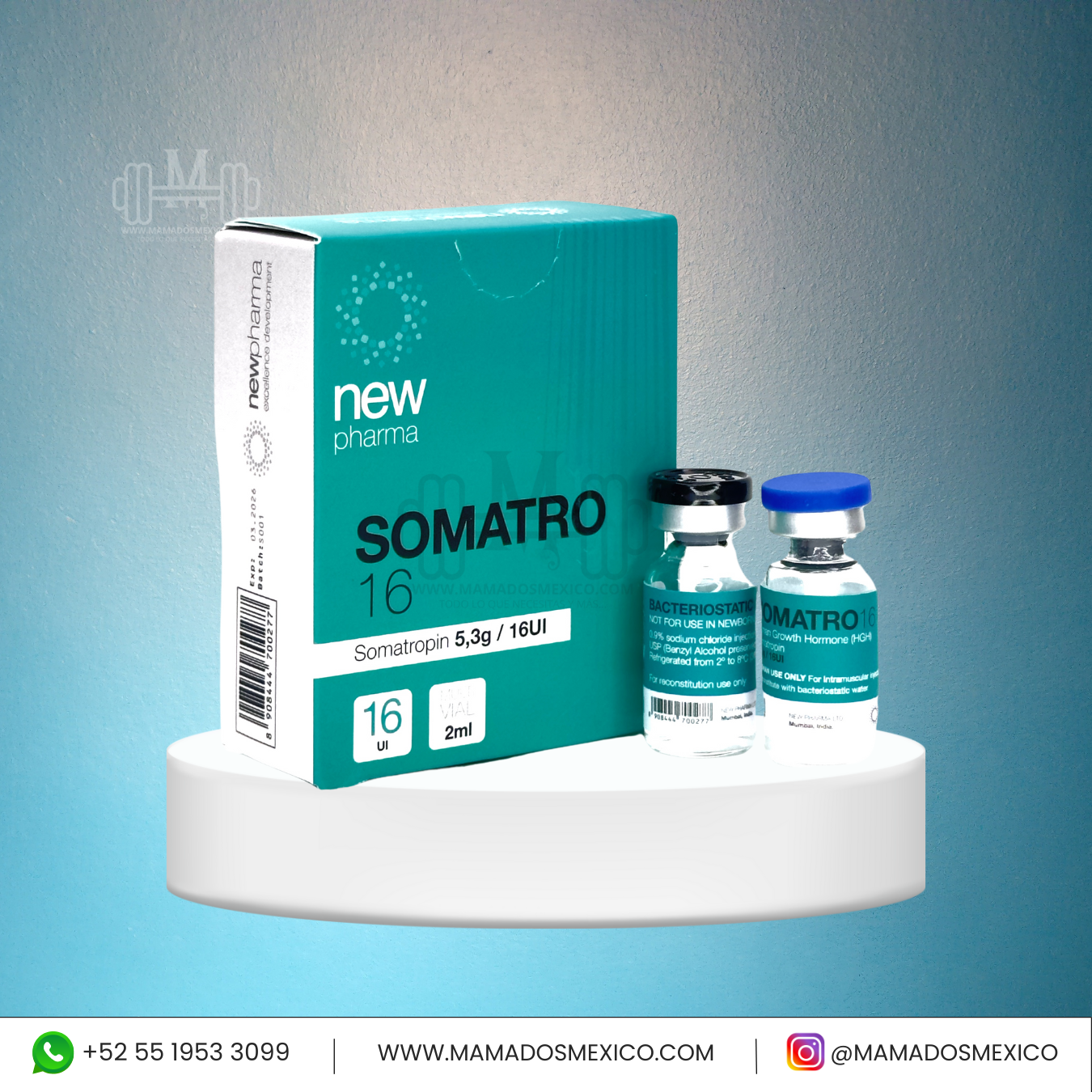 New Pharma Somatro 16 UI