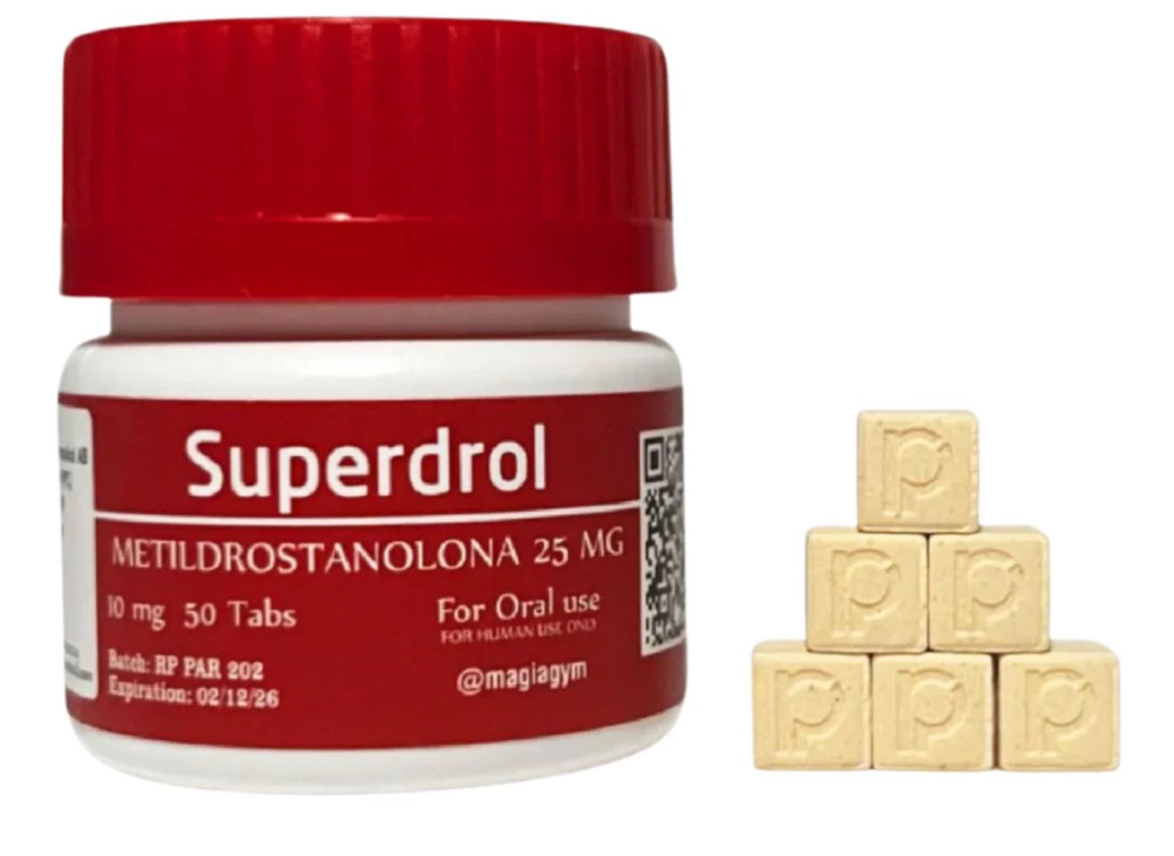 Superdrol Rotterdam Pharmaceutical 25 MG