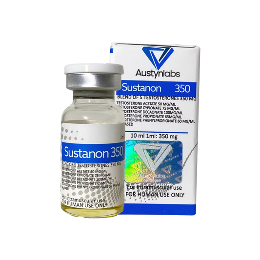 Compra Sustanon Austyn Labs 350 mg en MamadosMexico.com. Mezcla de testosteronas para ganar músculo, fuerza y volumen con resultados rápidos en México.