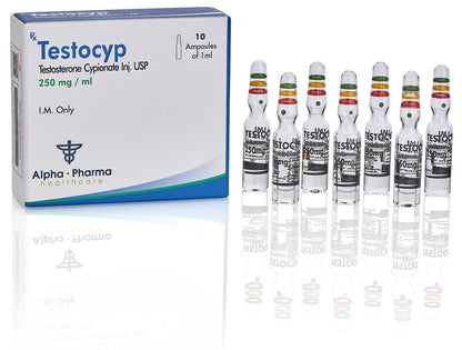 ALPHA PHARMA TESTOCYP TESTOSTERONA CYPIONATO