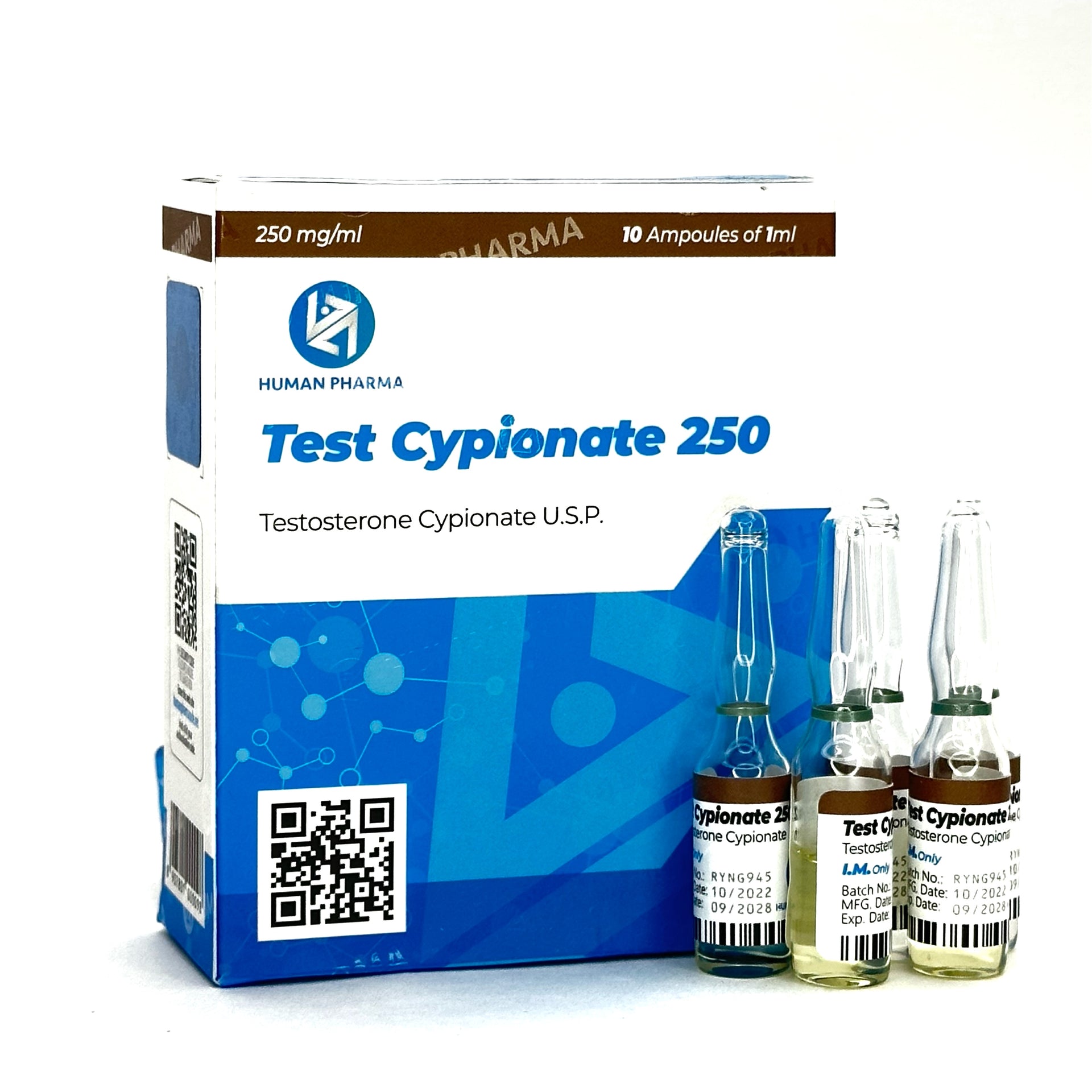 Testosterona Cipionato Human Pharma