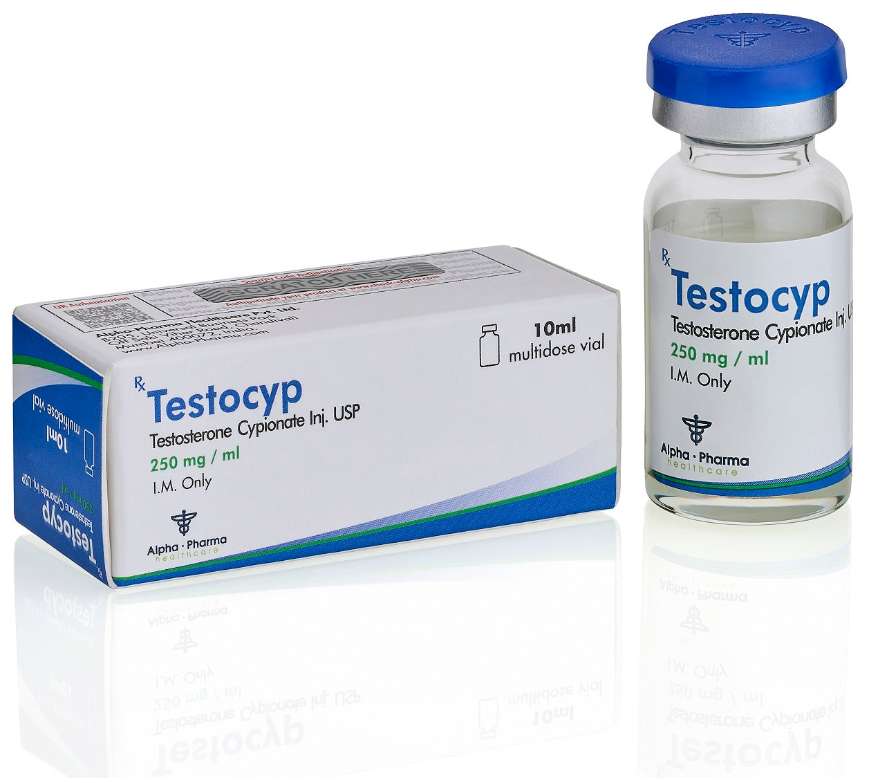 TESTOCYP ALPHA PHARMA TESTOSTERONA CIPIONATO