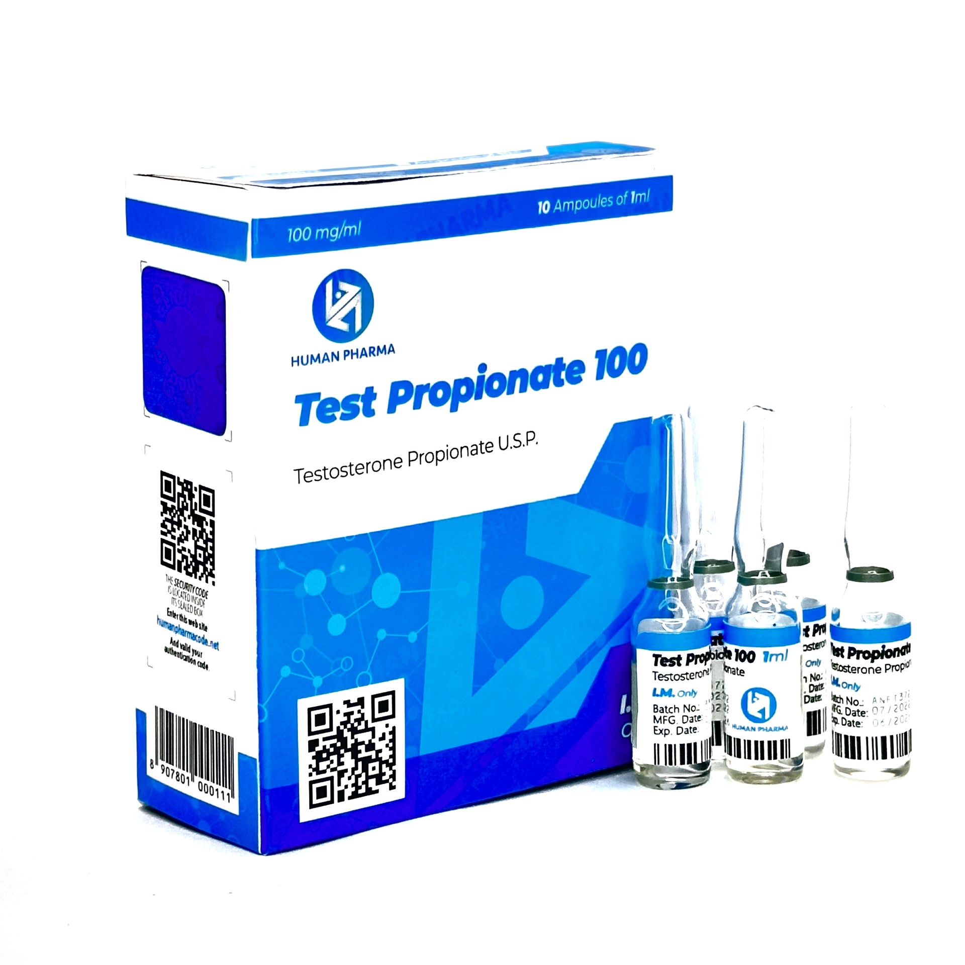 Testosterona Propionato Human Pharma