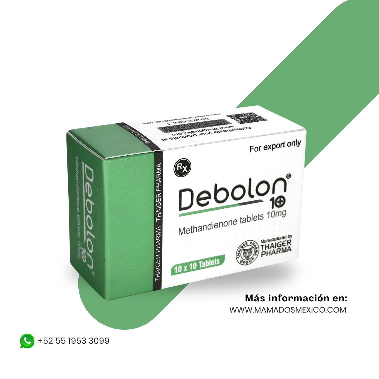 Debolon Thaiger Pharma Dianabol 10 mg