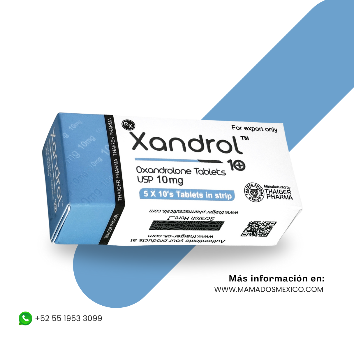 OXANDROLONA THAIGER PHARMA ANAVAR