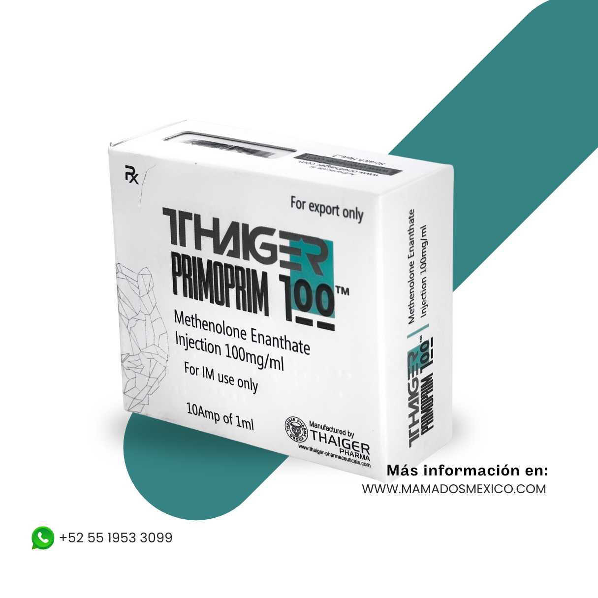 Primoprim Thaiger Pharma Primobolan 100 mg