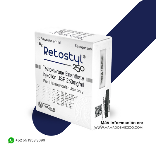 TESTOSTERONA ENANTATO THAIGER PHARMA RETOSTYL