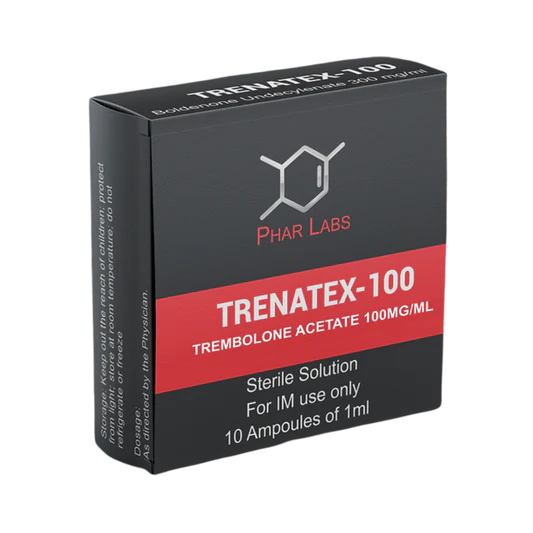 trembolona acetato trenatex 100 mg phar labs silver definición fuerza recomposición muscular méxico