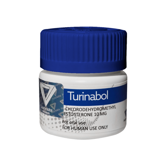 Turinabol Austyn Labs músculo definido y fuerza.