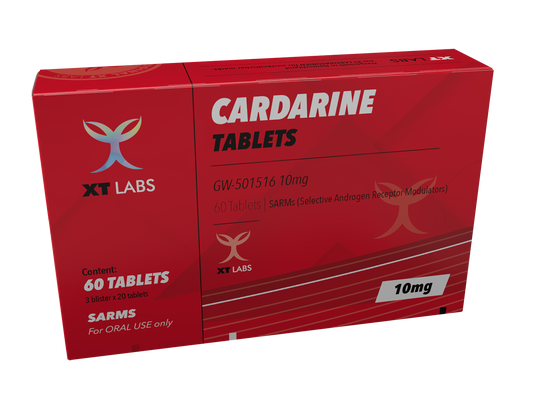 Cardarine XT Labs 10 mg 60 tabletas – SARM para definición muscular, resistencia y quema de grasa. Suplemento deportivo avanzado disponible en MamadosMexico.com