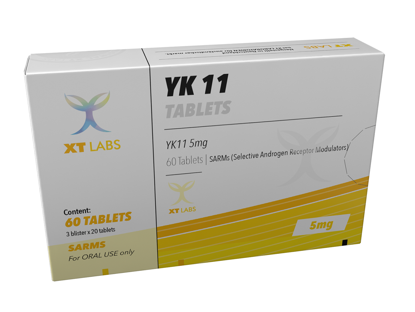YK-11 Myostine XT Labs 5 mg 60 tabletas – SARM inhibidor de miostatina para ganar músculo limpio, fuerza y definición. Suplemento premium disponible en MamadosMexico.com México